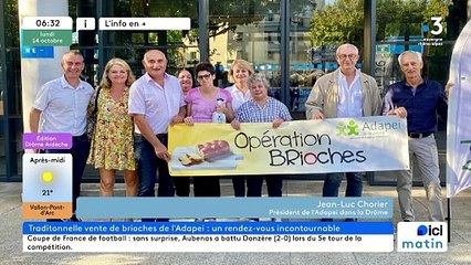 L'opération brioches de l'Adapei en Drôme-Ardèche