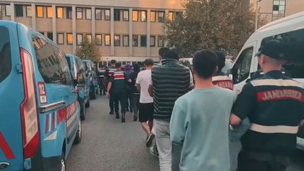 Altı ilde suç örgütlerine baskınlar