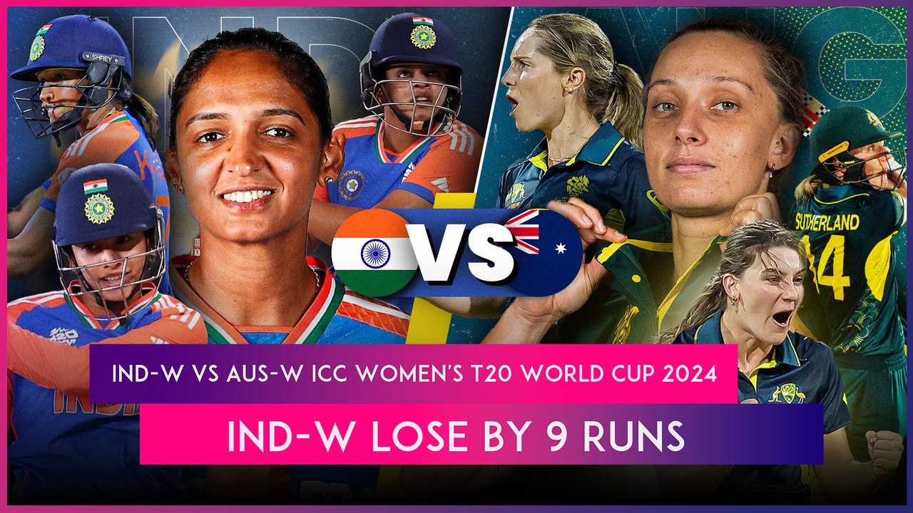 IND-W vs AUS-W ICC Women's T20 World Cup 2024 Stat Highlights: India Lose, Semifinal Hopes In Danger