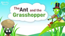 The Ant and the Grasshopper - Fairy tale - English Stories (Reading Books)