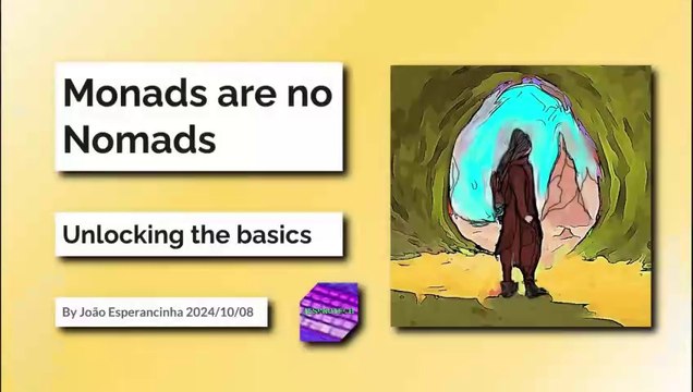 Monads are no Nomads! - Basics Unlocked - Challenge unlocked 1/3