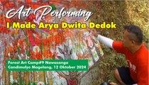 Happening Art I Made Arya Dedok di Forest Art Camp#9 Nawasanga Candimulyo Magelang