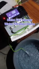 Fruites and Vegetable Cleaner ozone Device Demo on Chicken Home Care Device 2024