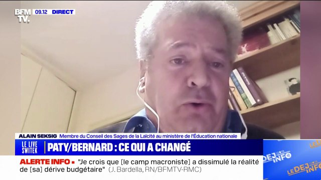 Hommage à Samuel Paty et Dominique Bernard: L'école a des ennemis et nous devons faire front , souligne Alain Seksig, membre du Conseil des sages de la laïcité