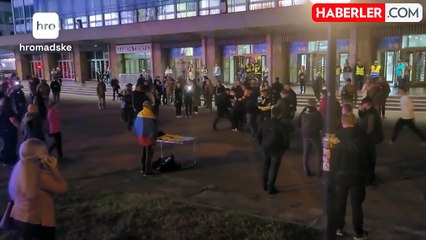 Ukrayna'da yapılan asker toplama baskınları, vatandaşların tepkisini çekti