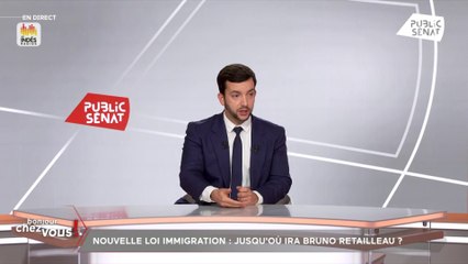 Download Video: Loi immigration : Jean-Philippe Tanguy (RN) dit vouloir une « régularisation zéro des clandestins »