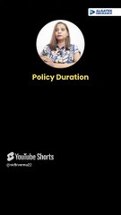 What should be IDEAL POLICY DURATION in Term Insurance_