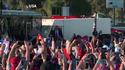 Trump-Auftritt in Kalifornien: Bewaffneter in der Nähe festgenommen