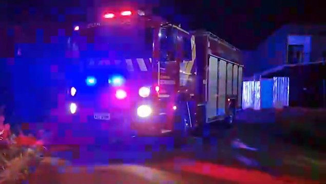 Corpo de Bombeiros combate foco de incêndio no Pioneiros Catarinenses