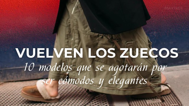 Vuelven los zuecos: 10 modelos que se agotarán por ser cómodos y elegantes