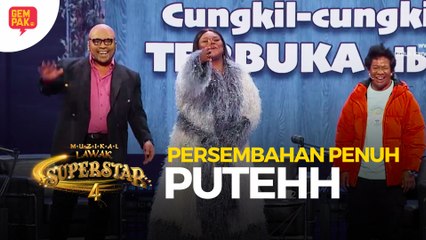 [PERSEMBAHAN PENUH] PUTEHH - MINGGU 4 | MUZIKAL LAWAK SUPERSTAR 4