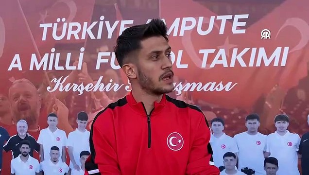 Ampute Futbol Milli Takımı ilk kez düzenlenecek Balkan Şampiyonası'nda zirveyi hedefliyor