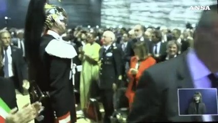 Il presidente Mattarella arriva all'International Astronautical Congress