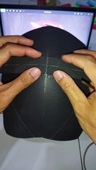 membuat sketsa helm power ranger