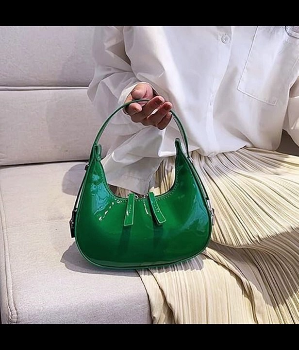 JYG Crescent Shoulder Bag for Women Retro Hobo Handbags Top Handle  #fashion