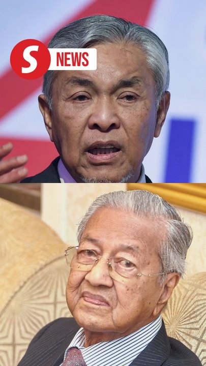"Ahmad Zahid's 'Kutty' statement affected my popularity," Dr Mahathir says