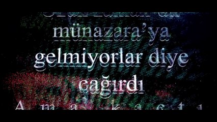 Abdulkadir Polat Niiçin Münazara'dan Kaçtı.-