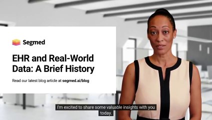 EHR and Real-World Data A Breif History