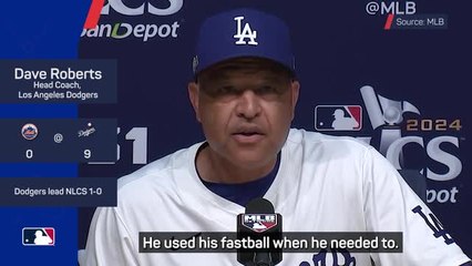 Flaherty delivers 'pitching clinic' for dominant Dodgers