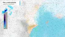 Mañana se esperan fuertes lluvias en la Comunidad Valenciana