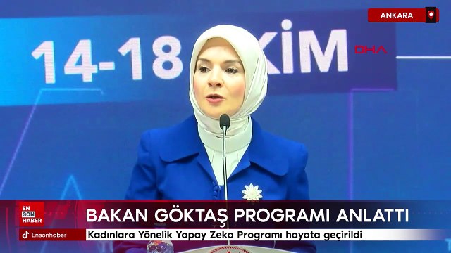 'Kadınlara Yönelik Yapay Zeka ve Veri Bilimi Geliştirme Programı' hayata geçirildi
