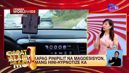 Usapang hypnotism 101 | Dapat Alam Mo!