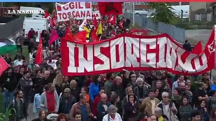 Lavoratori aggrediti, corteo a Seano: "Violenze succedono perch? nessuno ha pagato"