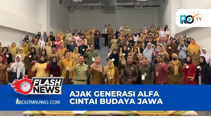 PERINGATI BULAN BAHASA, GURU BAHASA JAWA SMP KOTA MALANG GUGAH KECINTAAN GEN ALFA TERHADAP BUDAYA