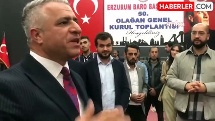 Erzurum Barosu'nun Yeni Başkanı Mesut Öner Oldu