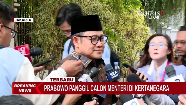 Usai Bertemu Prabowo di Kertanegara, Muhaimin: PKB Siap Ditugaskan DI Posisi Apapun