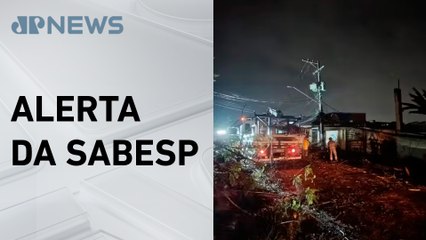 Falta de energia afeta abastecimento de água em SP