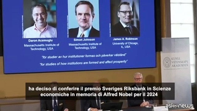 Nobel Economia agli studi su disuguaglianza di prosperit? tra Paesi