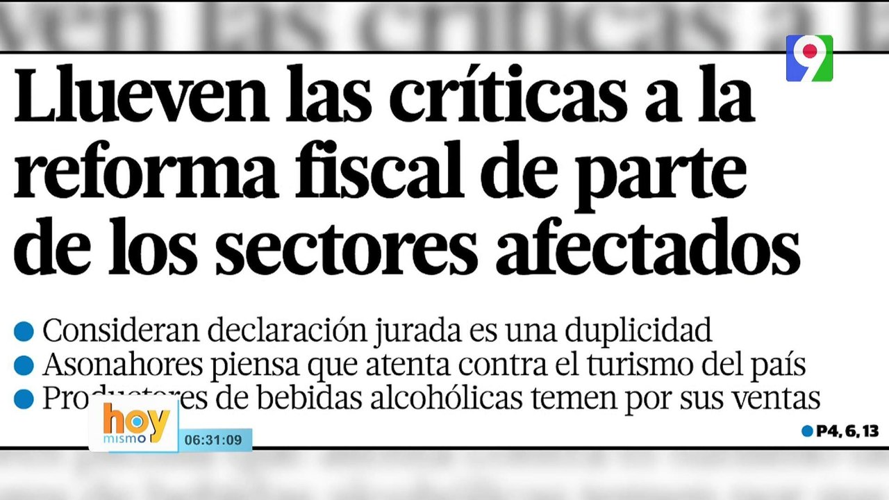 ¡Alerta! Rechazo y Controversia genera Reforma Fiscal | Hoy Mismo