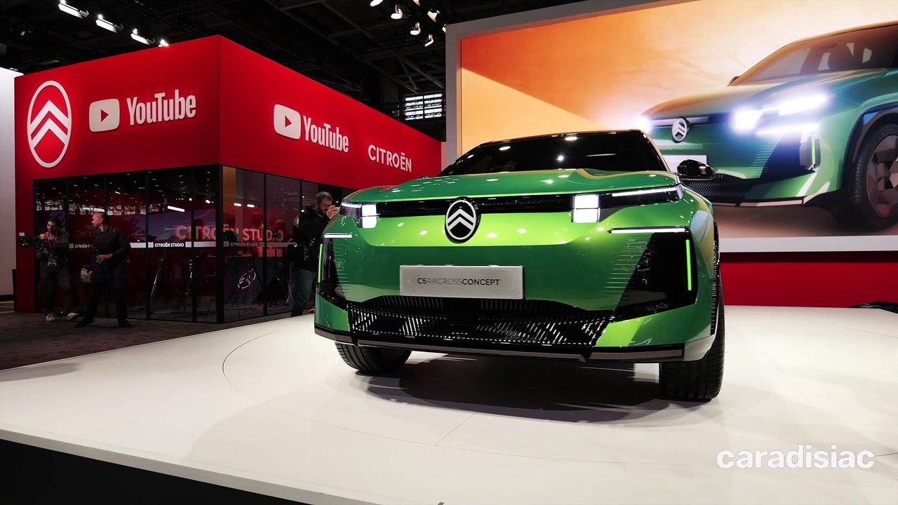 Citroën C5 Aircross concept au Mondial de l'auto - Le géant vert