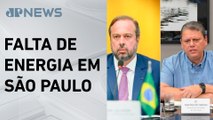 Alexandre Silveira e Tarcísio de Freitas trocam farpas sobre concessão da Enel