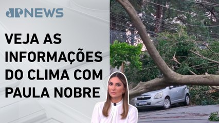São Paulo registra ventania mais forte desde 1995 | Previsão do Tempo