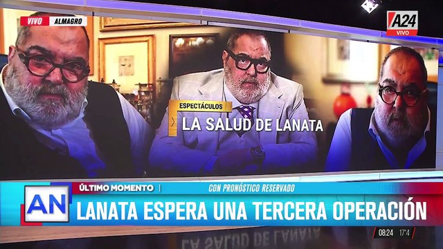 Jorge Lanata enfrenta su tercera cirugía en una semana