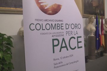 Premio Archivio Disarmo Colombe d'oro per la pace, in Campidoglio si è svolta la 40a edizione