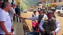 Autoridades de Colombia visitan zona donde ejército lanzó ofensiva antiguerrilla
