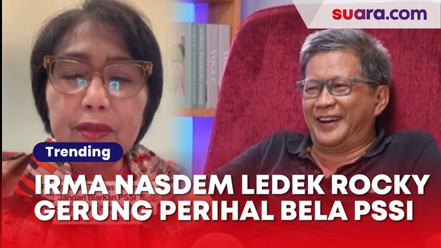 Bela PSSI usai Timnas Dikritik Banjir Naturalisasi, Irma NasDem Ledek Rocky Gerung: Cari Panggung Kontrak Buzzer Habis?