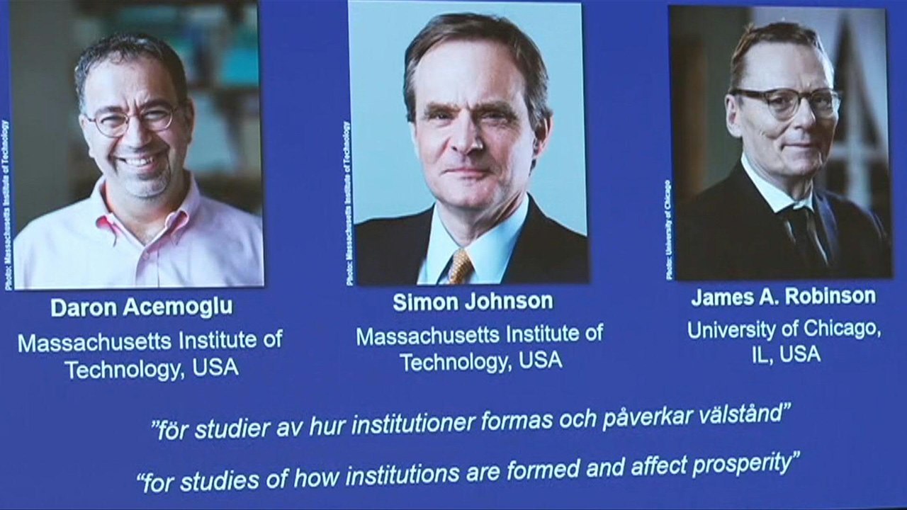 Wirtschaftsnobelpreis geht an Forschertrio in den USA