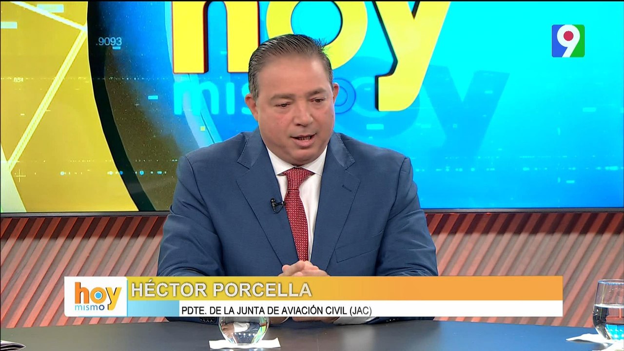 Héctor Porcella "Política de Cielos Abiertos es lo mejor para RD"l | Hoy Mismo | Hoy Mismo