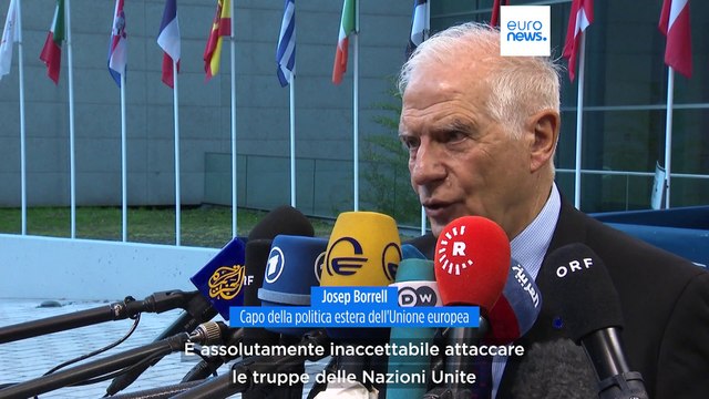 Attacchi israeliani all'Unifil, Borrell si unisce al coro di condanna Ue: Del tutto inaccettabili