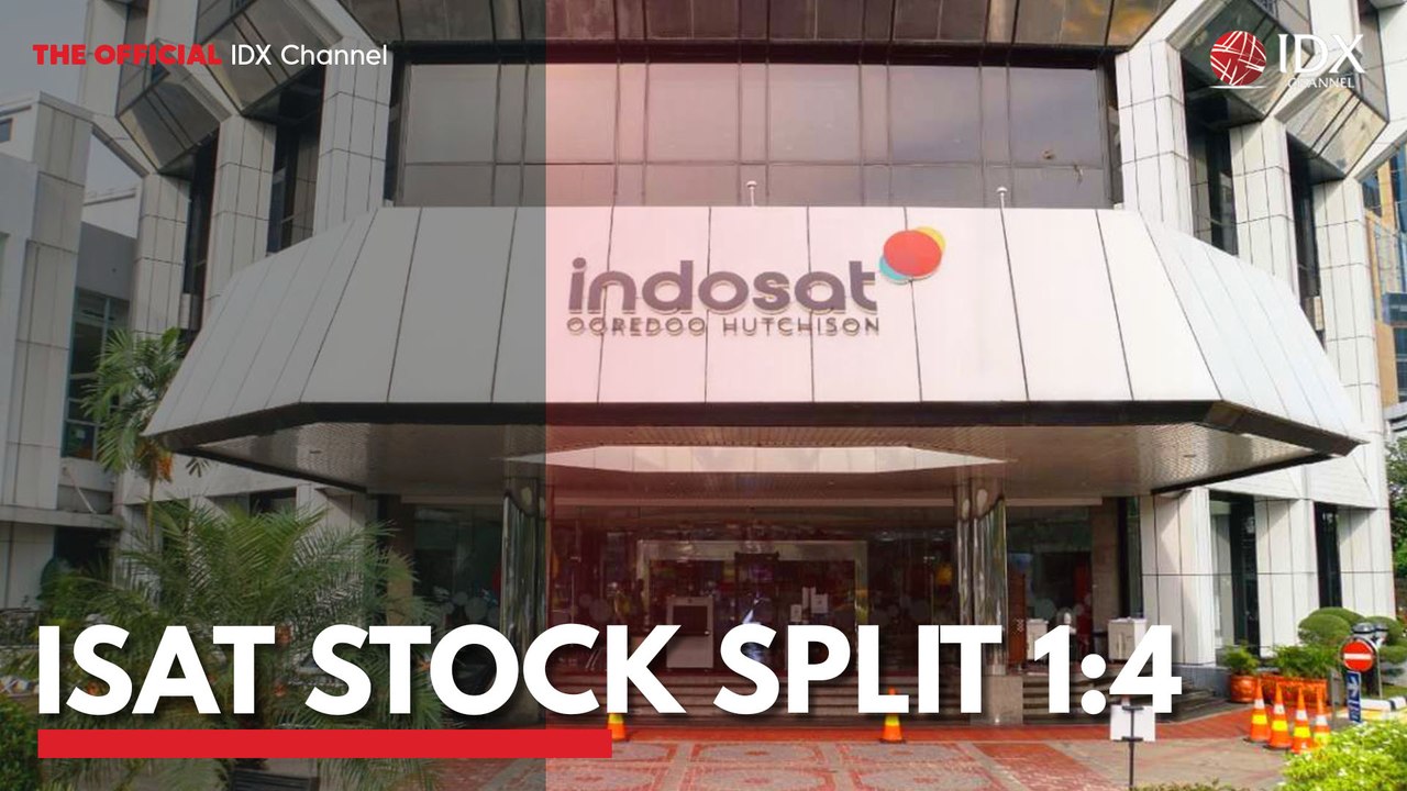 ISAT Stock Split 1:4