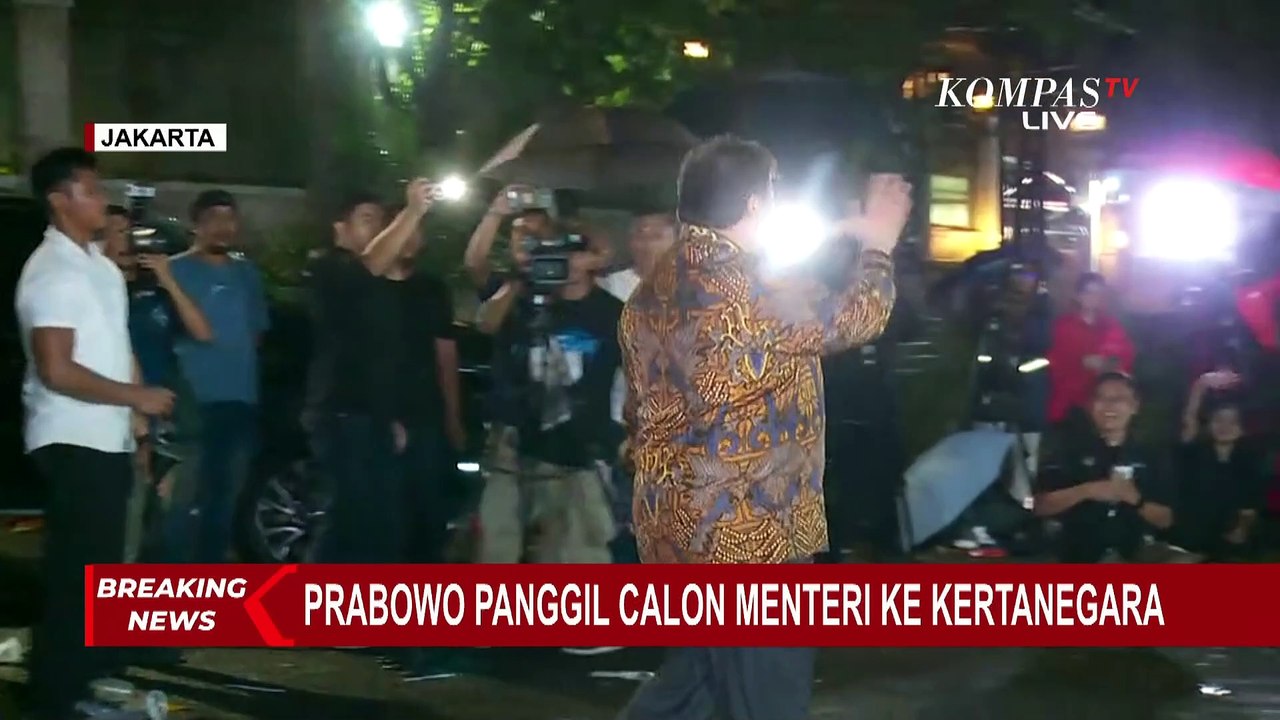 Menko Perekonomian Airlangga Hartarto Tiba di Kertanegara
