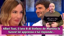 Affari Tuoi, il lato B di Stefano de Martino fa furore! lei apprezza e lui risponde...