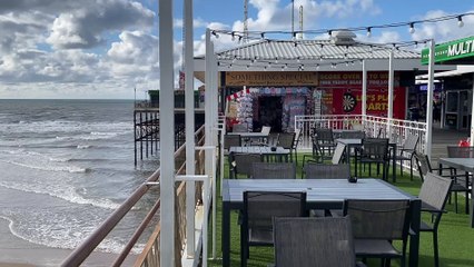 I spent the day at south pier in Blackpool