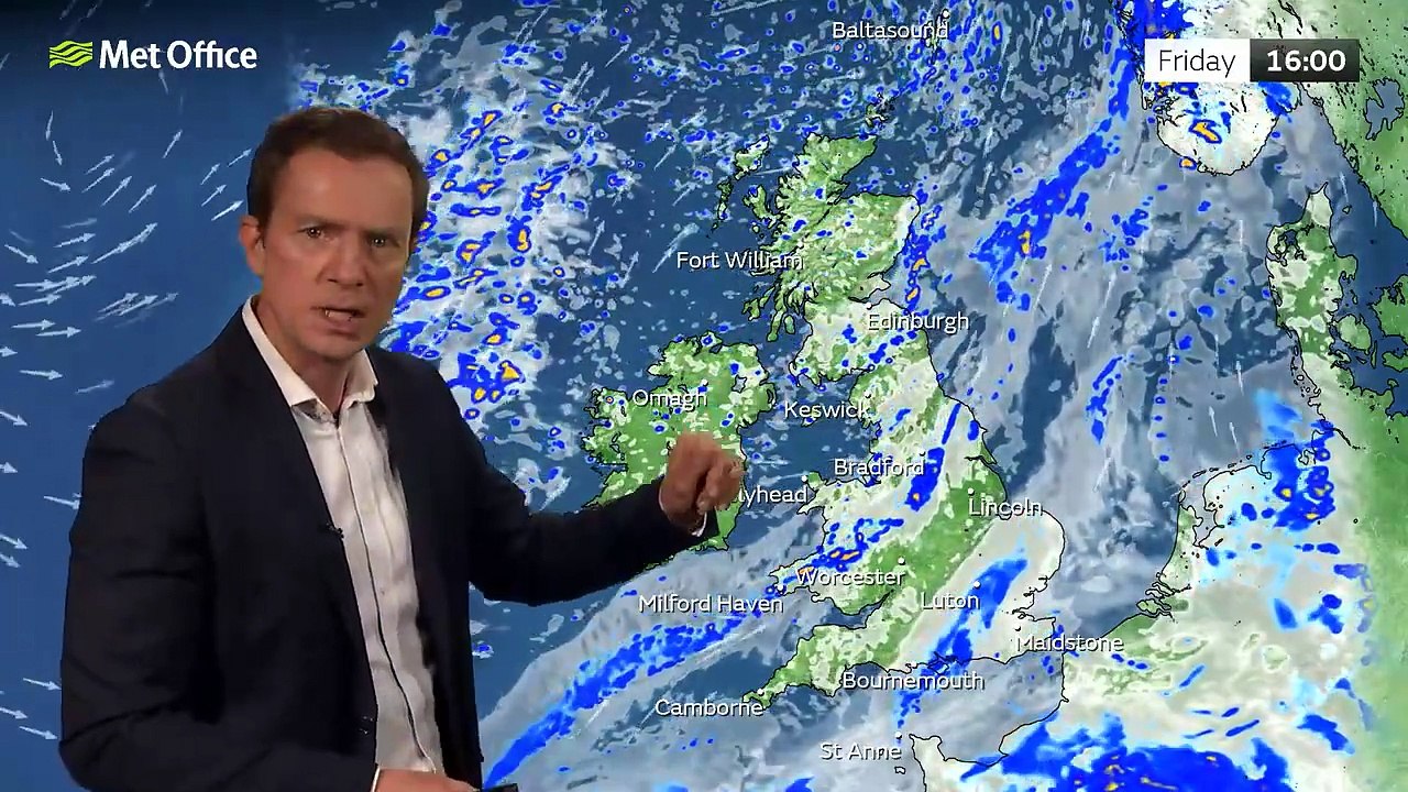 Friday afternoon forecast 14/10/22