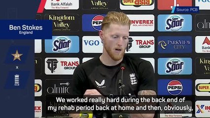 Video herunterladen: Stokes looking forward to returning for England