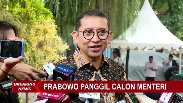 Keterangan Yandri Susanto, Fadli Zon hingga Maruarar Sirait Usai Bertemu Prabowo, Calon Menteri?